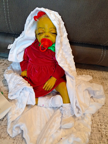 Grinch reborn girl doll - girl, 483mm