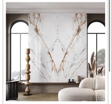 Gold Marble Bookmatch