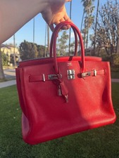 Hermes Birkin 35 Rouge Casaque