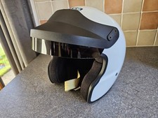 Hedtec open face helmet Size Medium 56cms-57cms Snell SA2010 track days 