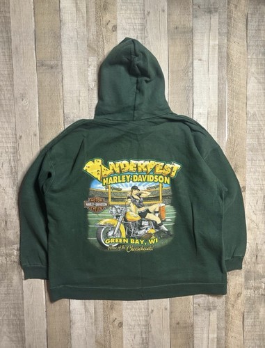 Harley davidson green bay - green,
