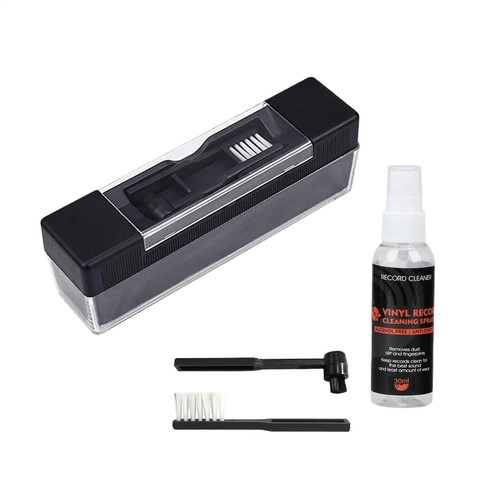 Record cleaning kit in 1 - record, 3-in-1