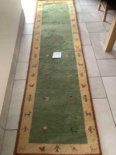 Indo gabbeh rug - 294cm, 76