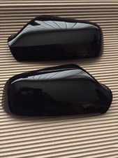 MINT GENUINE CARBON BLACK ASTRA G COUPE TURBO MK4 DOOR WING MIRROR COVERS 888