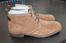 Dune Tan Suede Desert Boots UK Size 6.5