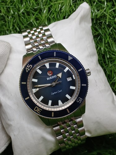 Rado captain cook blue - rado, dial