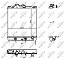 RADIATOR ENGINE COOLING FITS