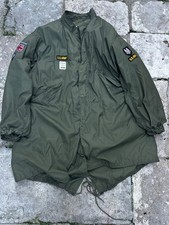 Mens fishtail extreme weather conditions parka coat