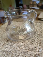 Antique Glass Dewar's White Label Whisky Jug