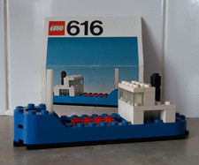 LEGO 616 CARGO SHIP, COMPLETE