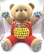 Vintage VTech Alfie Bear Large Electronic Alphabet Educational Teddy 2000
