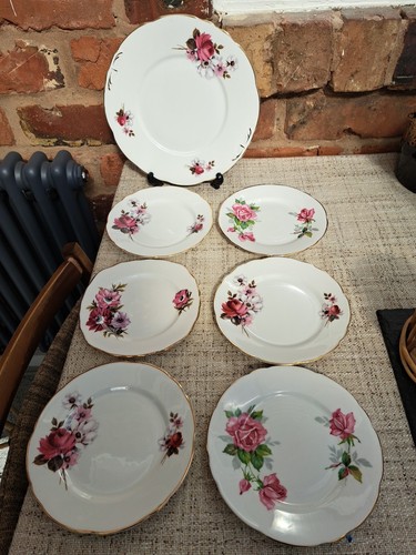 Vintage china floral misnatch - vintage,