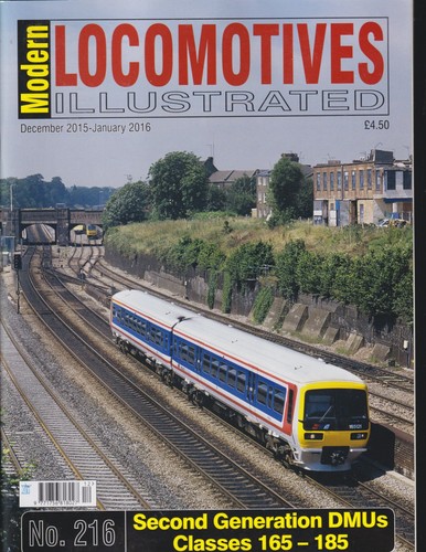 Modern locomotives illustrated - modern,