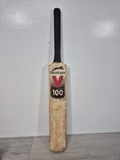 Vintage Slazenger V100 Panther English Willow Cricket Bat Short Handle 85cm 