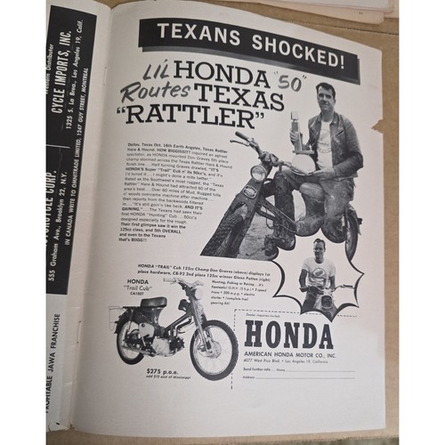 1961 honda trail cub - trail, 50cc