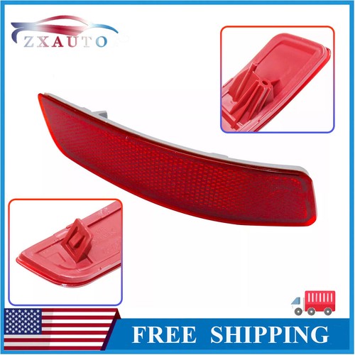 Left rear bumper reflector - bumper,