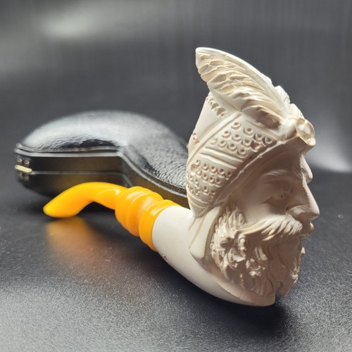 Sultan block meerschaum pipe