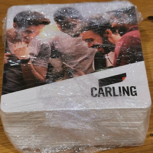 Approx carling beer mats - approx,