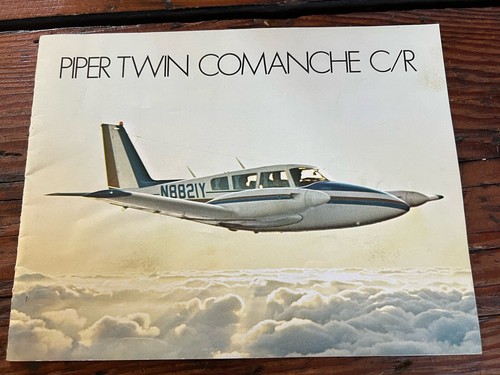 Vintage piper twin commanche - twin,