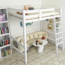Kids Bunk Beds 3FT Wooden Bed