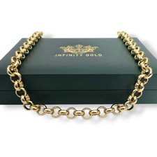 Womens 10mm Smooth Belcher