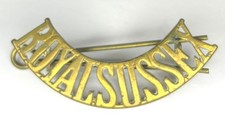 Royal Sussex Regiment Shoulder