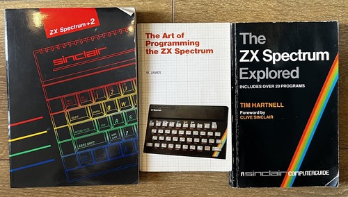 Spectrum books - 3x, zx