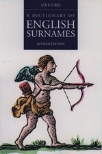 A Dictionary of English Surnames Paperback Book The Cheap Fast Free Post