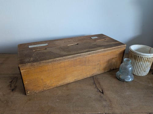 Vintage wooden money church - vintage, money/church