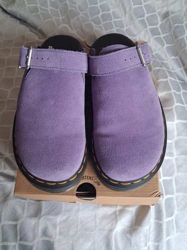 Martens zebzag mule purple - martens,