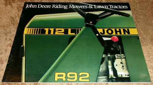 1984 john deere riding - , mowers