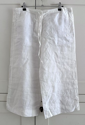 Nicole farhi 100 linen white - nicole,