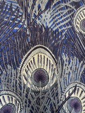 Liberty Peacock Wool Fabrics
