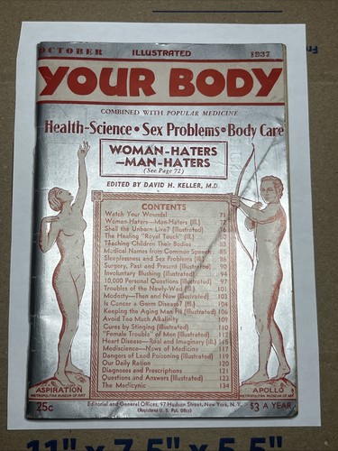 Vintage 1937 your body - vintage,