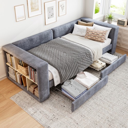 Guest bed upholstered - bed, 3ft