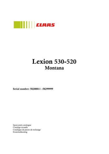Claas lexion 530 - lexion,