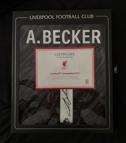 Alisson becker signed - becker,