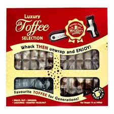 Walker's Nonsuch Luxury Toffee Selection with Hammer 400g Gift For Toffee lover