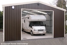 Premier Steel Building- Garage kit,Camper Van,Metal shed, workshop,prefabricated