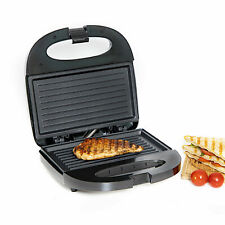 Geepas Panini Press Healthy Grill Non-Stick Powerful Toaster Sandwich Maker 750W