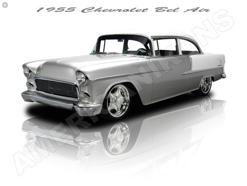 1955 chevrolet bel air new - 1955,