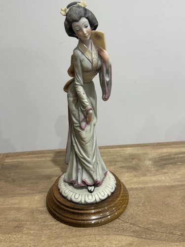 Vintage porcelain geisha - porcelain,