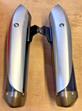2006-07 Kawasaki ZX10R KHI K495 Pair of Exhaust Silencers 13091-0305 13091-0306