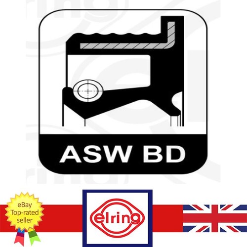 Crankshaft shaft seal - seal, for