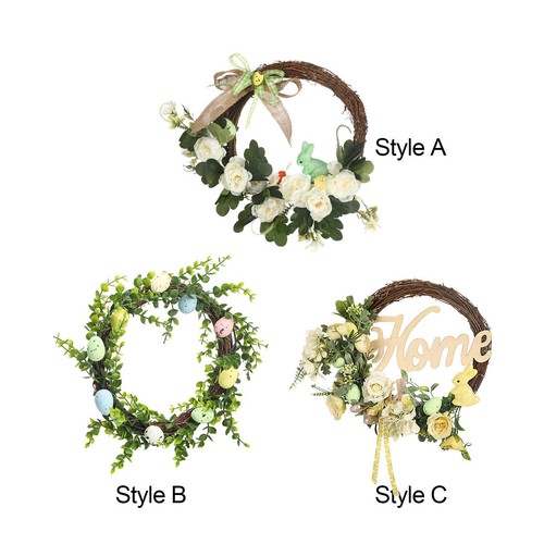 Easter wreath - easter,