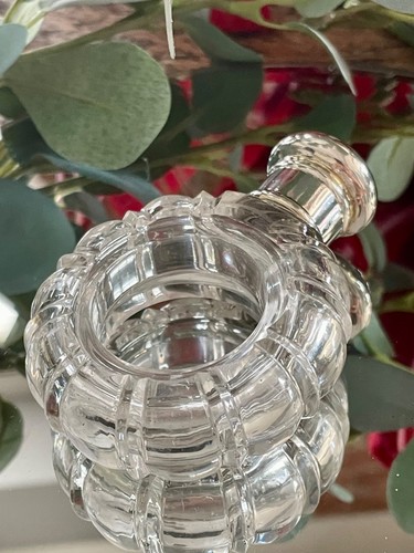 Antique cut crystal - cut, donut