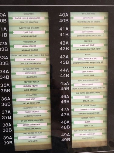 Jukebox title strips 20 - strips,