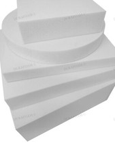 FOAM CUT SIZE & THICKNESS - SQUARES & CIRCLES SHAPE - CHAIRS, STOOLS, SOFAS