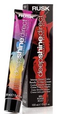 2 X Rusk Deepshine Direct Semi-Permanent Hair Colour - Red 100ml.Intensive