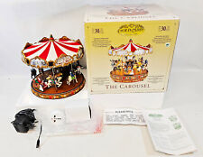 Mr Christmas Gold Abel Collection Carousel Merry-Go-round, 2007, Boxed, RARE